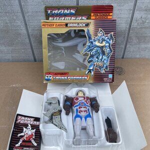 Transformers Original G1 1989 Pretender Grimlock Complete w/ Box
